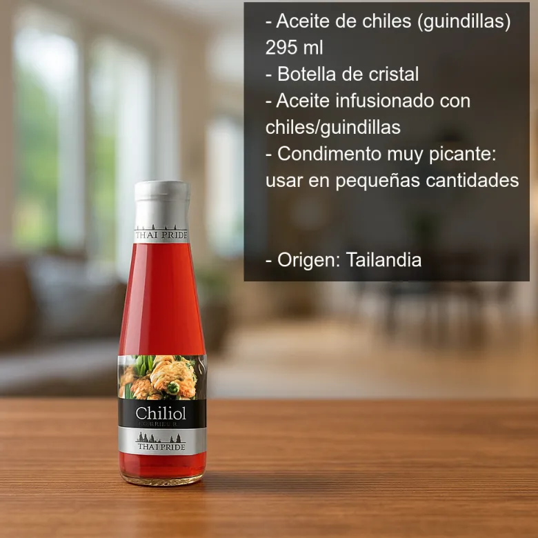Aceite de chiles - 295 ml
