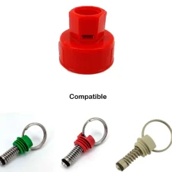 Adaptador para válvula de seguridad y alivio
