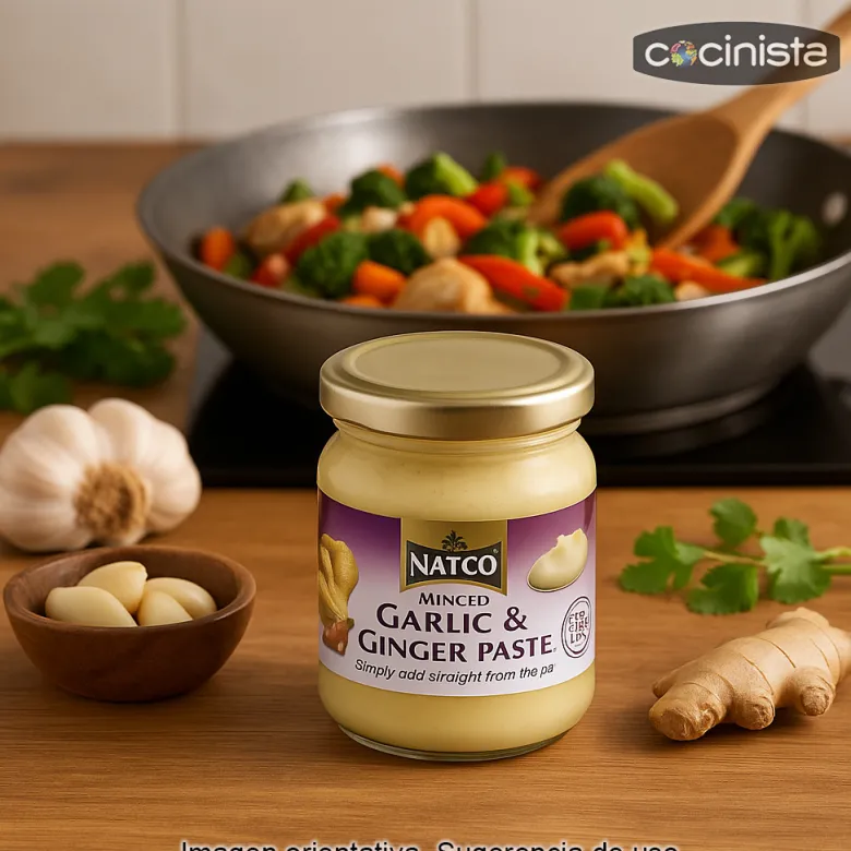 Ajo y jengibre en pasta - 190g