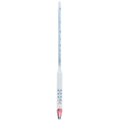 Alcolómetro con termómetro para destilados - 35 cm