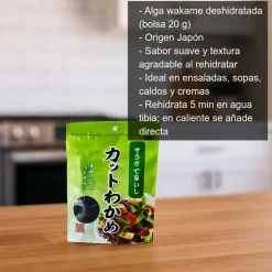 Alga wakame deshidratada - 20 g