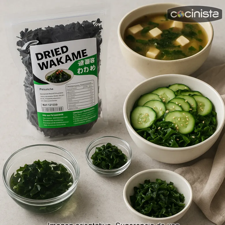 Alga wakame deshidratada - 200g
