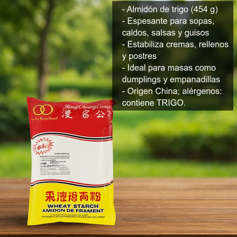 Almidón de trigo - 454g