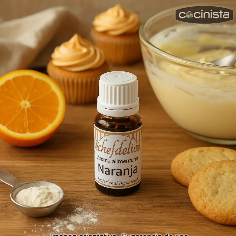 Aroma alimentario de naranja - 10 ml.