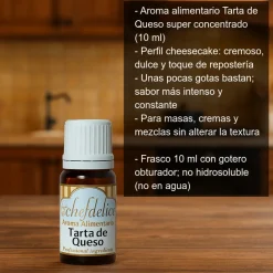 Aroma alimentario Tarta de Queso - 10 ml