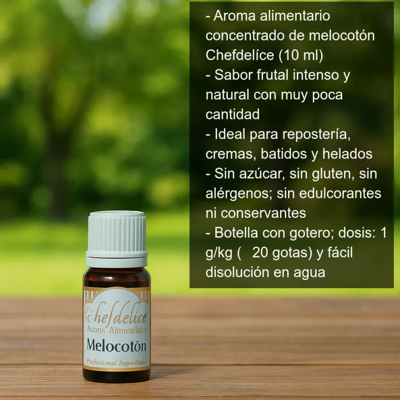Aroma concentrado a Melocotón - 10ml