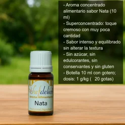 Aroma concentrado a Nata - 10ml