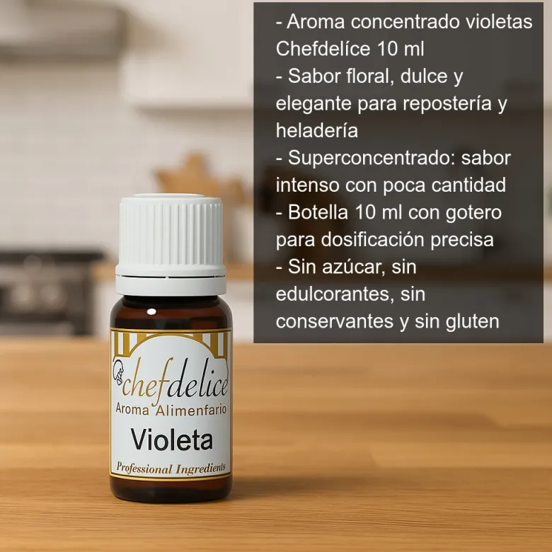 Aroma concentrado a Violetas - 10 ml