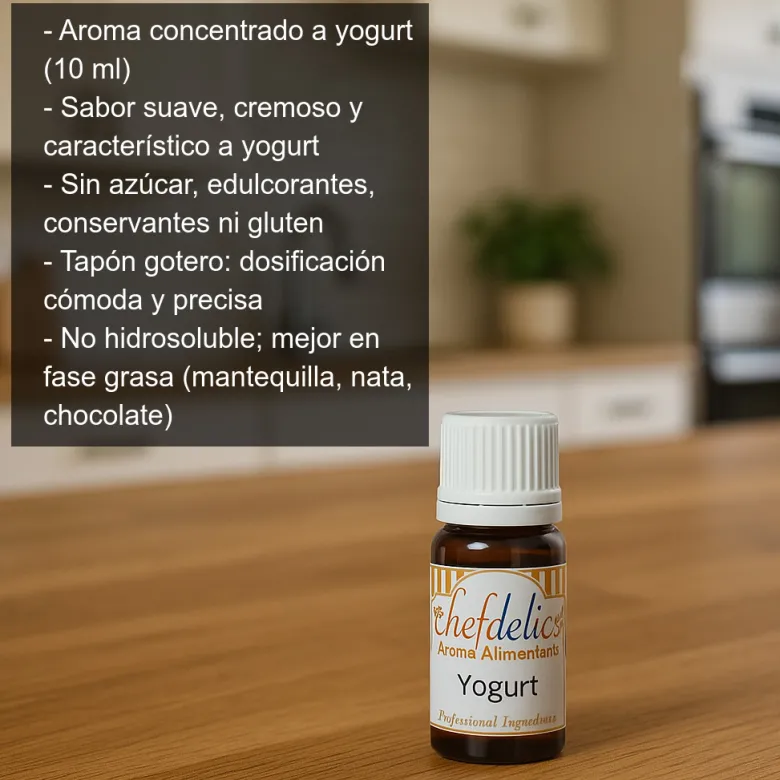 Aroma concentrado a yogurt - 10ml