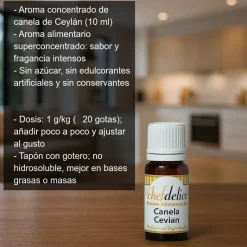 Aroma concentrado de canela - 10ml