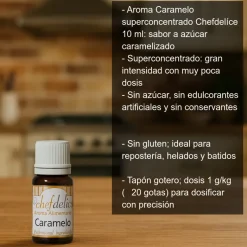 Aroma concentrado de Caramelo - 10 ml