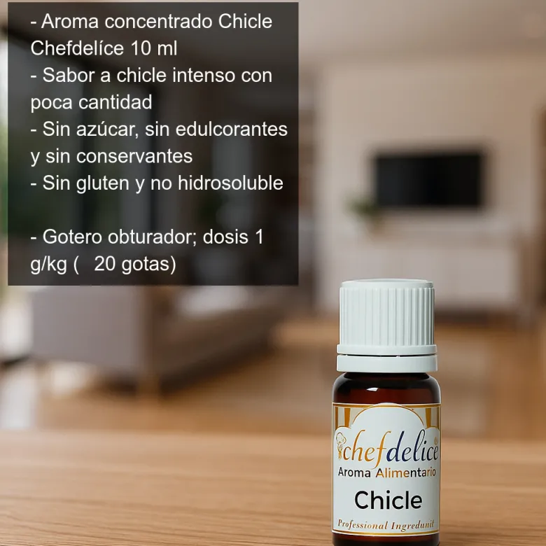 Aroma concentrado de Chicle - 10 ml