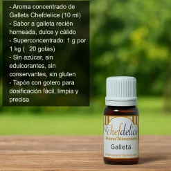 Aroma concentrado de Galleta - 10ml