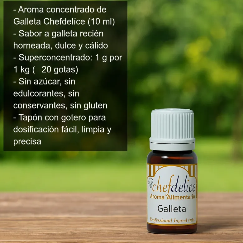 Aroma concentrado de Galleta - 10ml