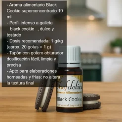 Aroma concentrado de galleta negra - 10ml