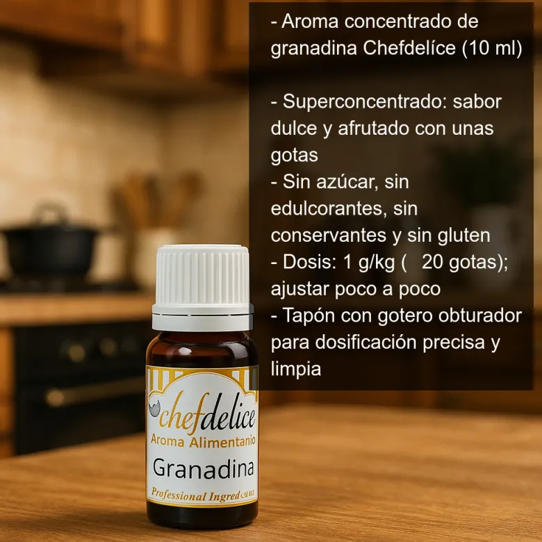 Aroma concentrado de Granadina - 10ml