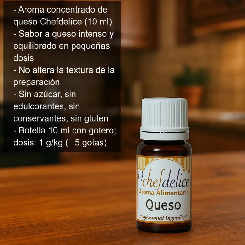Aroma concentrado de Queso - 10ml
