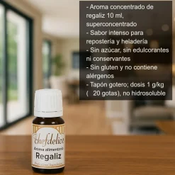 Aroma concentrado de Regaliz - 10 ml