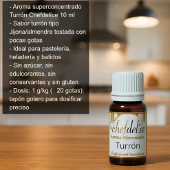 Aroma concentrado de Turrón - 10ml