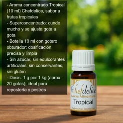 Aroma concentrado Tropical - 10ml