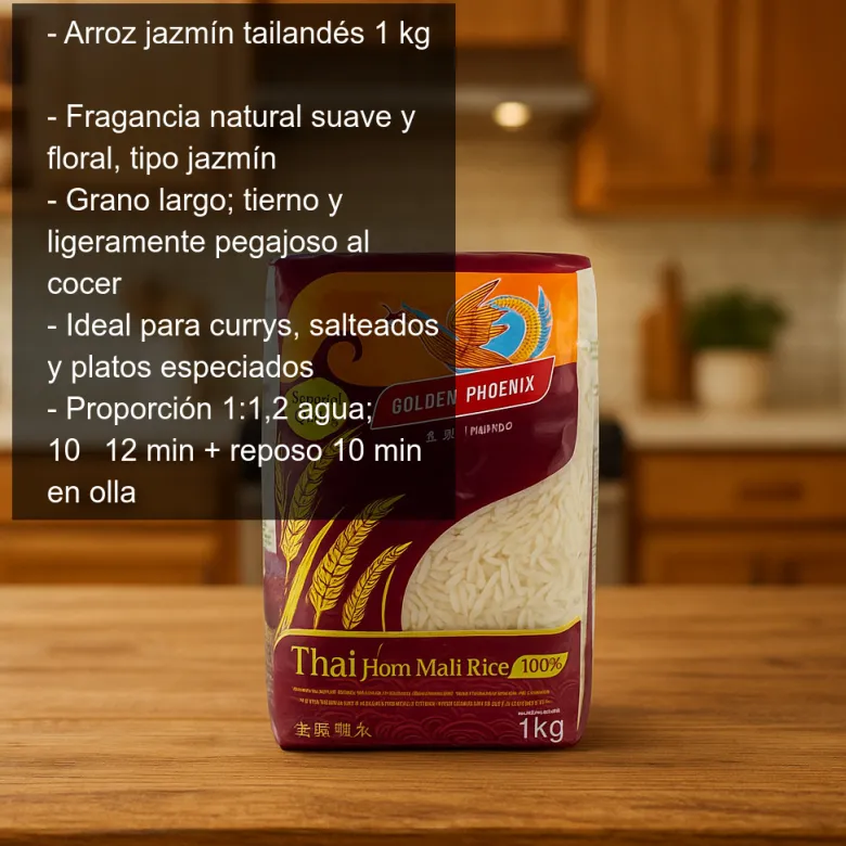 Arroz jazmín - 1 Kg