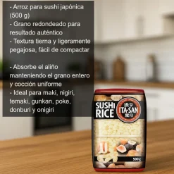 Arroz para sushi - 500g
