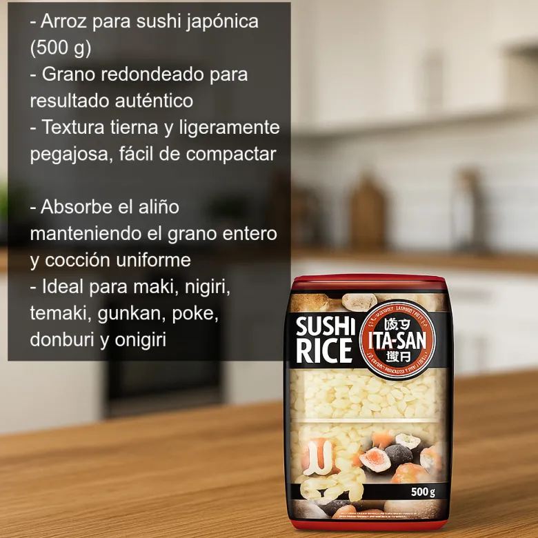 Arroz para sushi - 500g