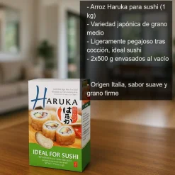 Arroz para sushi - 1 kg