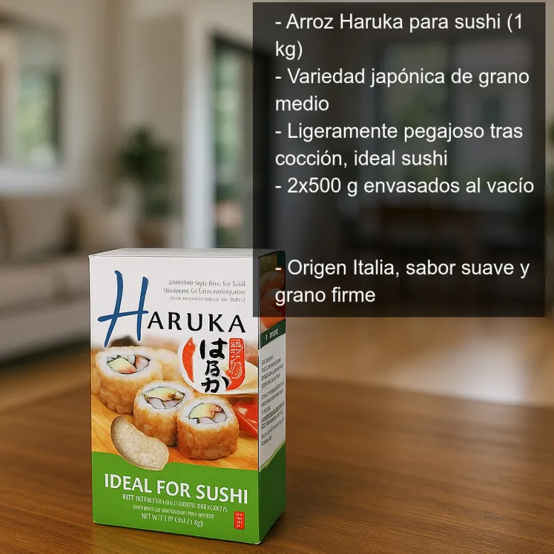 Arroz para sushi - 1 kg