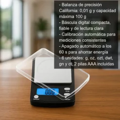 Balanza de precisión California - 0,01g hasta 100g