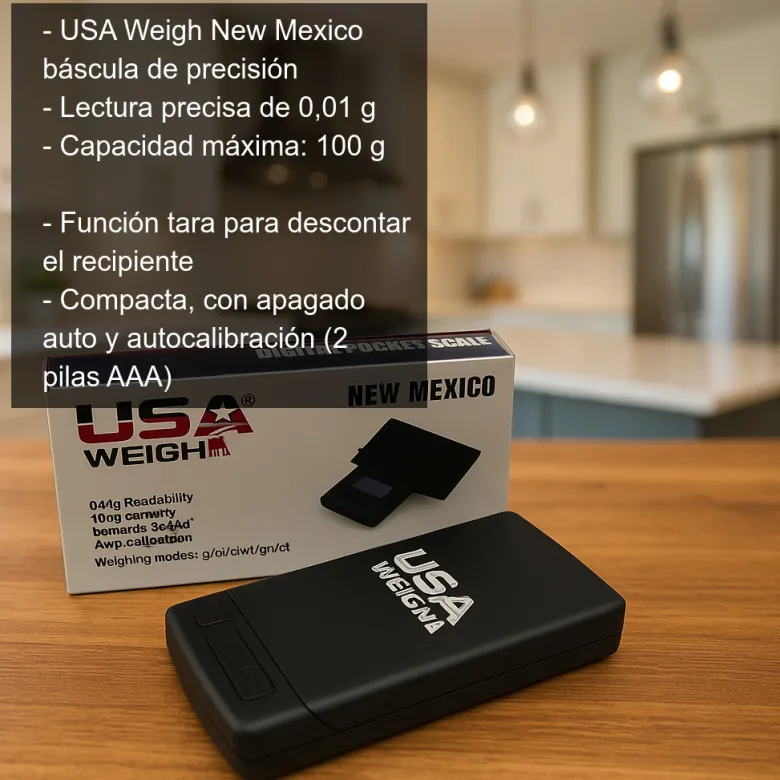 Balanza digital New Mexico - 100g x 0.01g