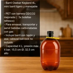 Barril Oxebar - 4 litros