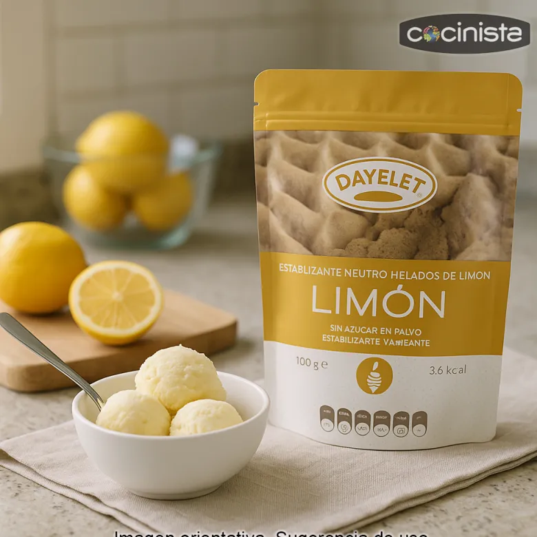 Base para helado de limón - 100g