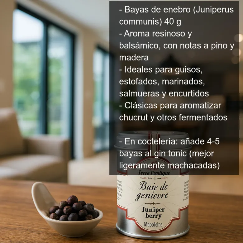 Bayas de enebro - 40g