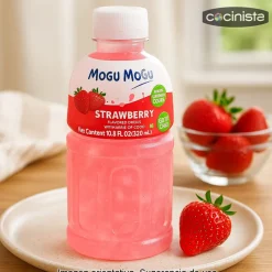 Bebida Mogu Mogu sabor a fresa - 320 ml