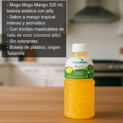 Bebida Mogu Mogu sabor a mango - 320 ml