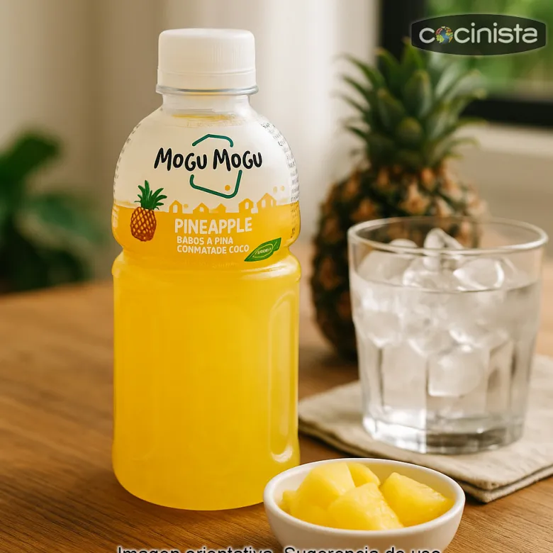 Bebida Mogu Mogu sabor a piña - 320 ml