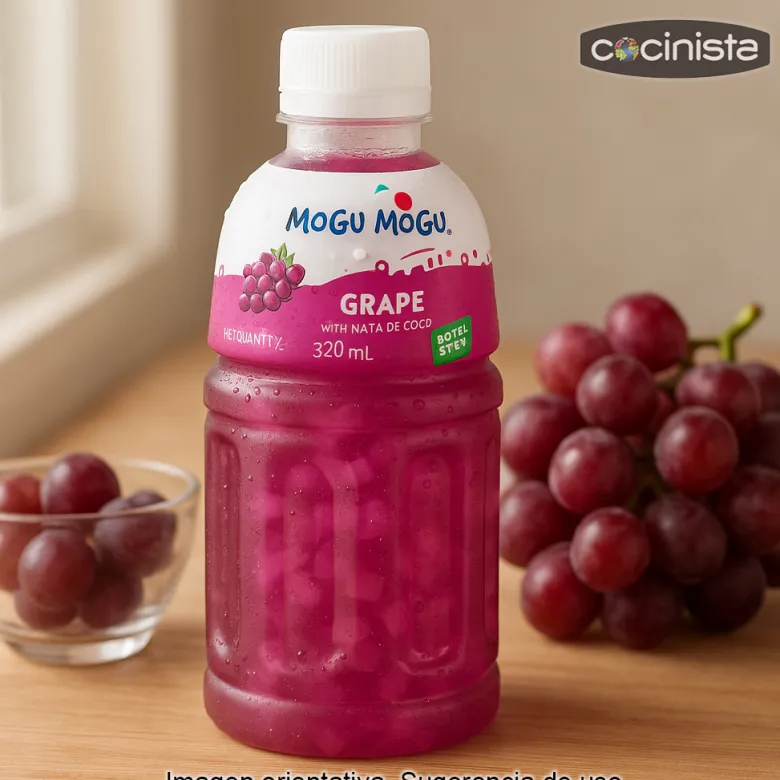 Bebida Mogu Mogu sabor a uva - 320 ml