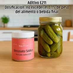 Benzoato sódico - 180 g