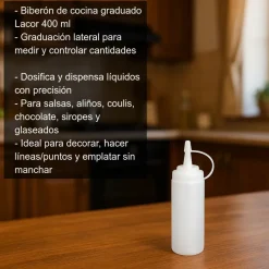 Biberón de cocina graduado - 400 ml