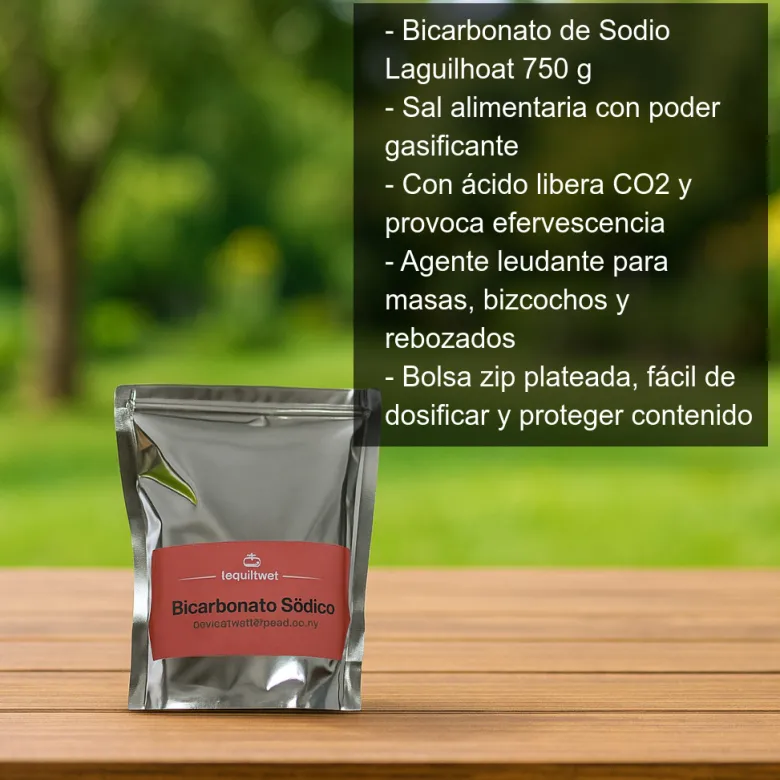 Bicarbonato de Sodio - 750 g