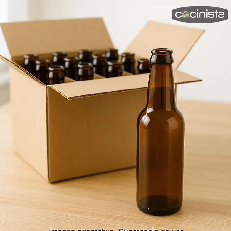 Botellas para cerveza de 33 cl - 42 uds