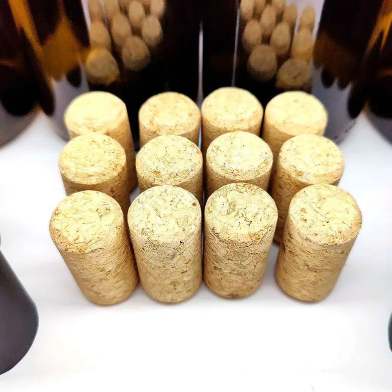 Botellas para vino de 750ml con tapones, cápsulas y etiquetas - 12 unidades