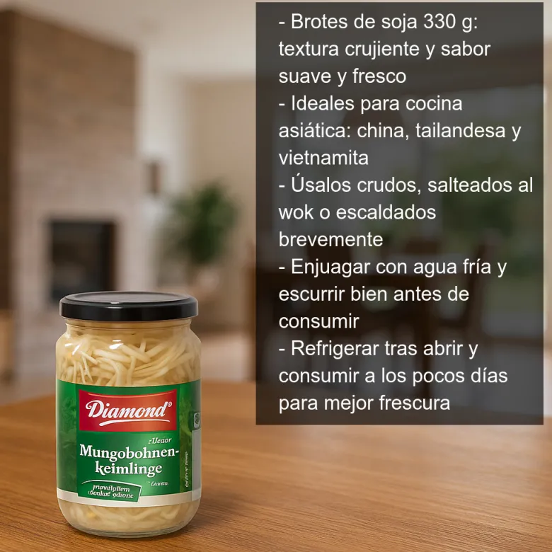 Brotes de soja - 330g