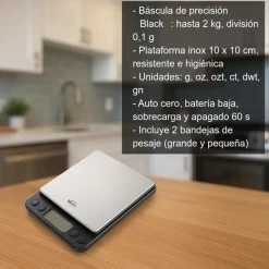 Báscula de precisión - 2kg