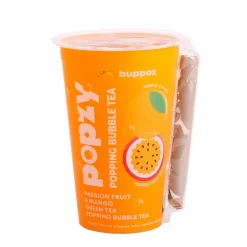 Bubble Tea sabor fruta de la pasión y mango - 335 ml