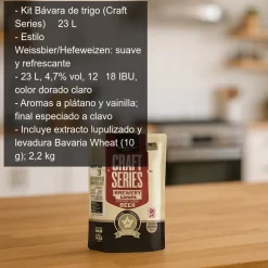 Bávara de trigo (Craft Series) - 23 l
