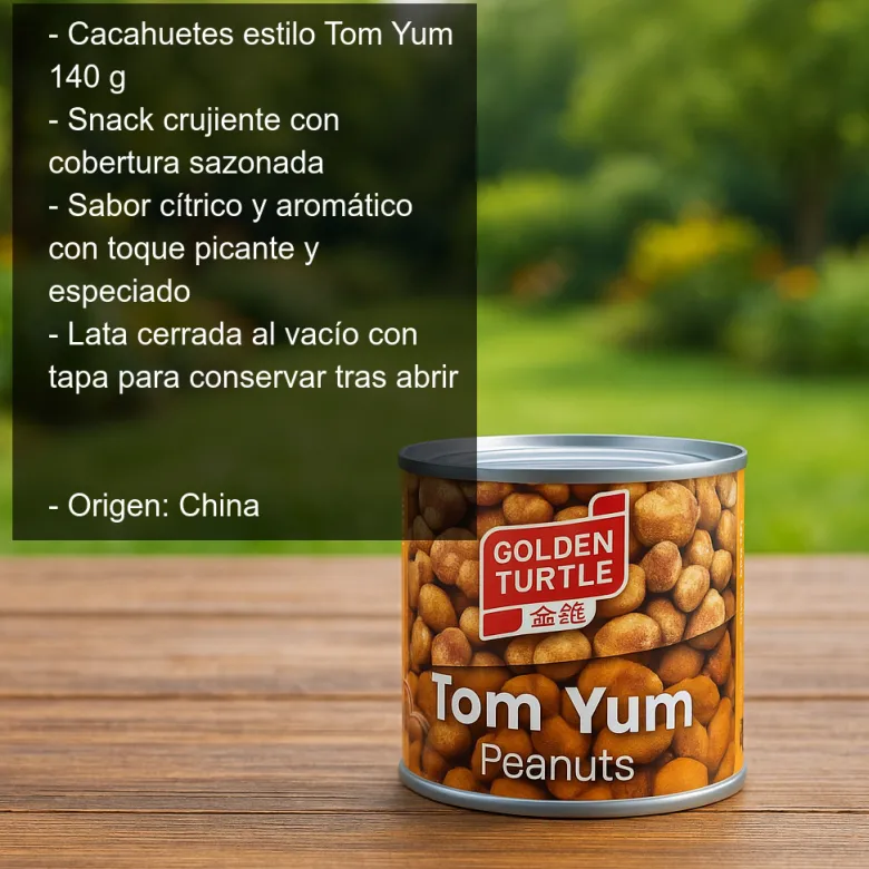 Cacahuetes estilo Tom Yum - 140g