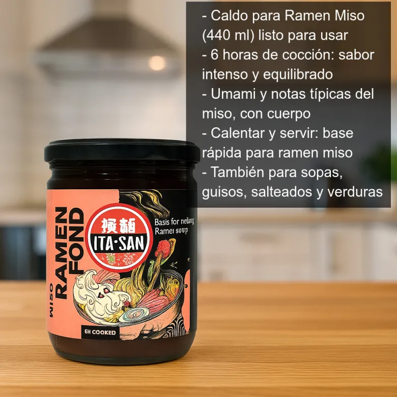 Caldo para Ramen Miso - 440 ml