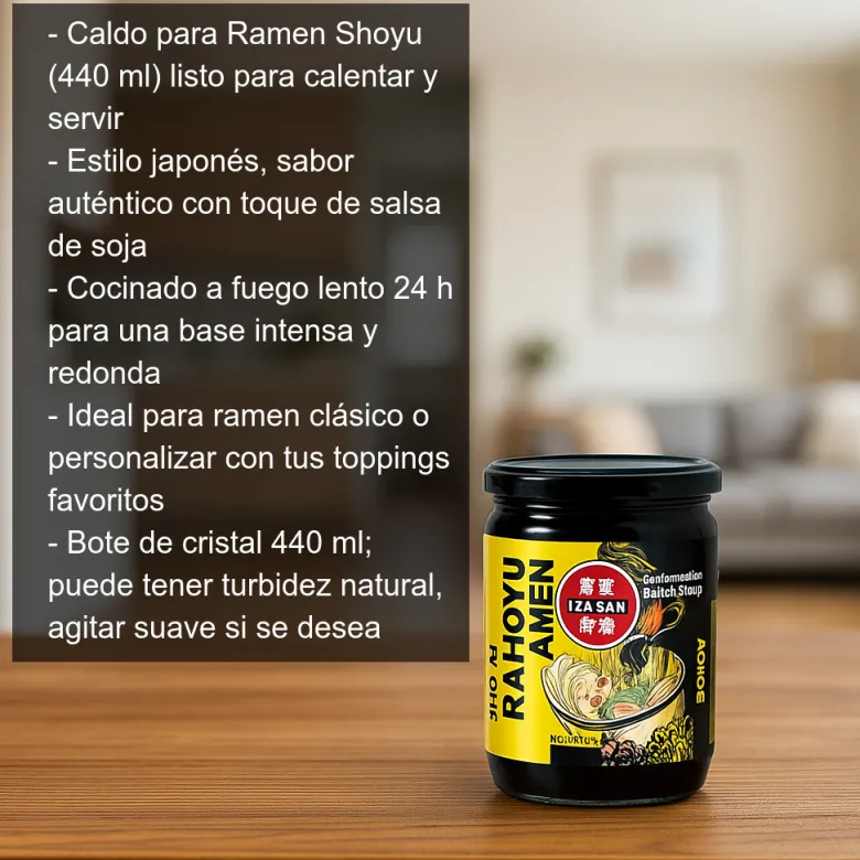 Caldo para Ramen Shoyu - 440 ml